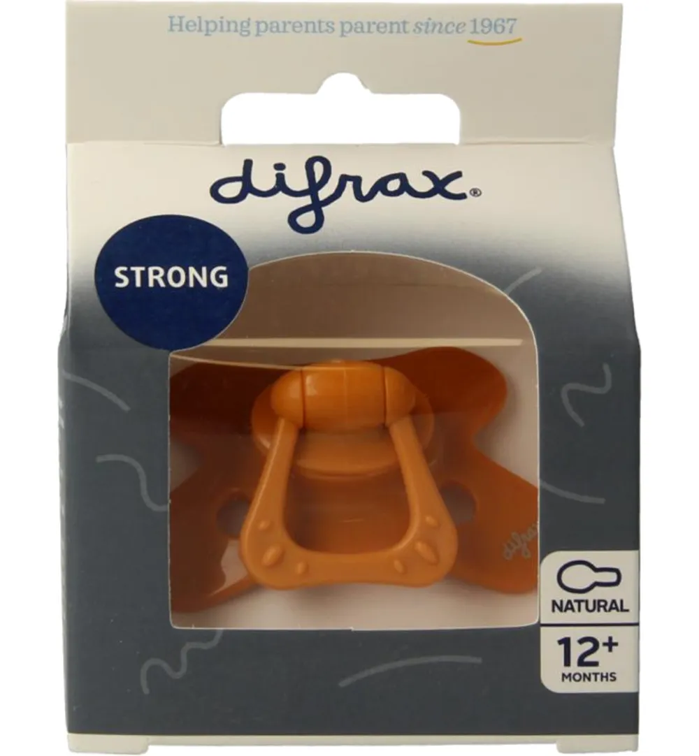 Difrax Fopspeen natural 12+ maanden uni (1 stuk)
