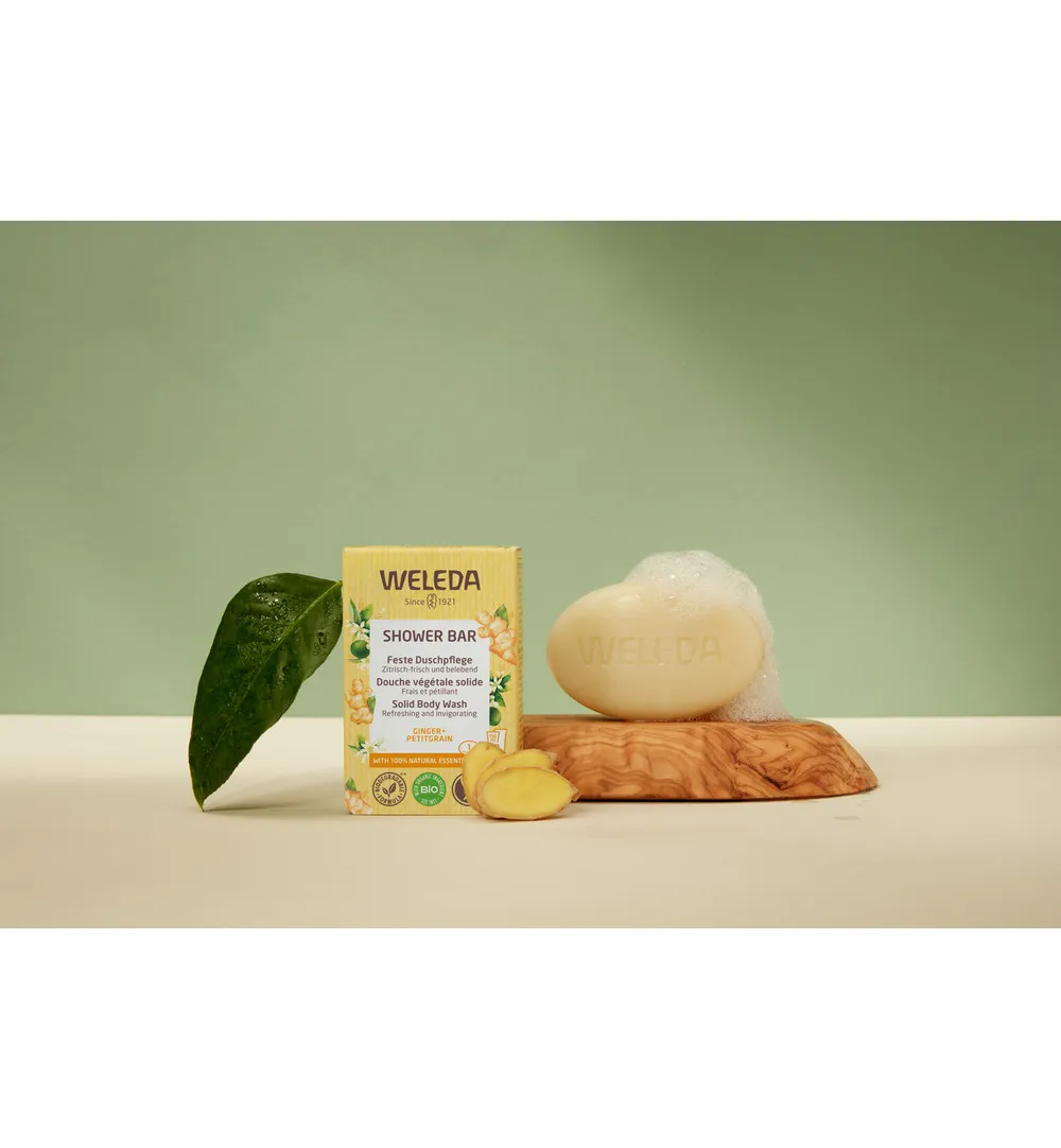 WELEDA Shower bar ginger + pititgrain (75 gr) - image 2