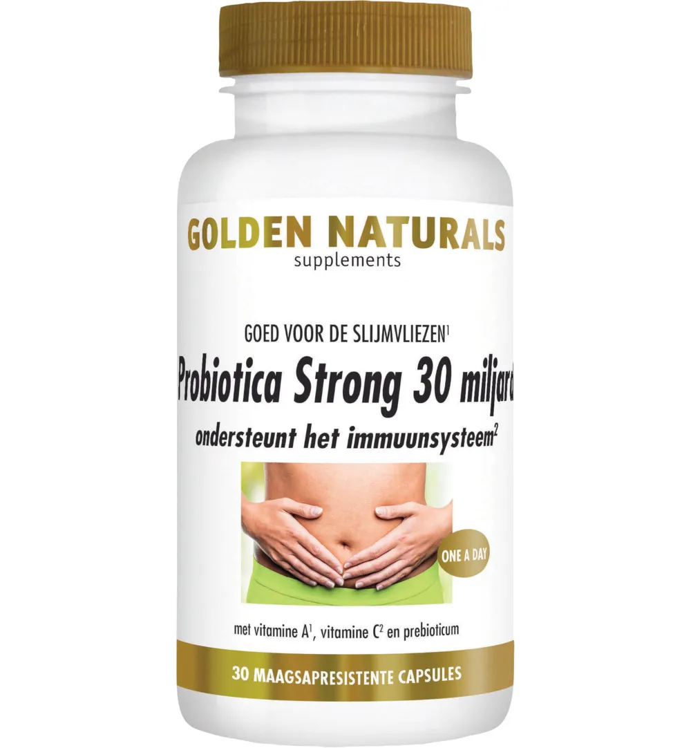 Golden Naturals Probiotica 30 Miljard (30 vega capsules)