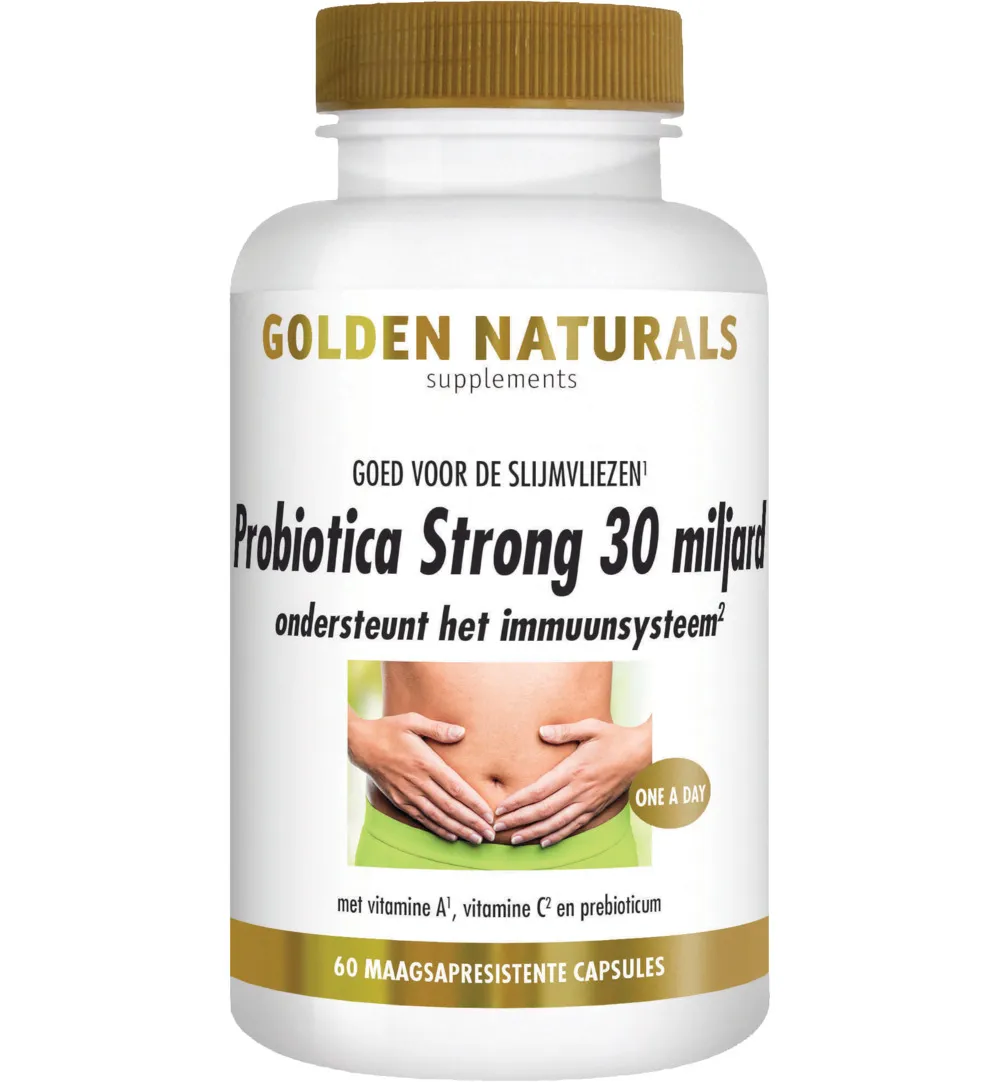 Golden Naturals Probiotica 30 Miljard (60 vega capsules)