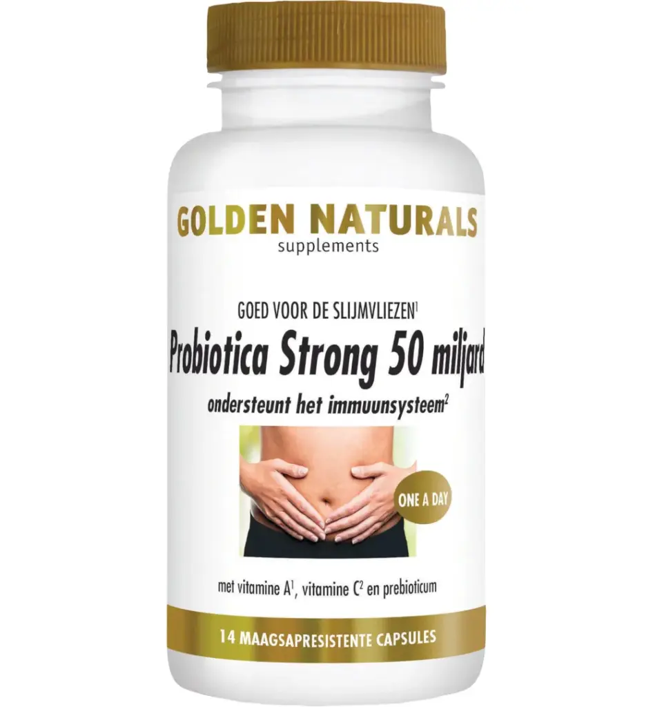 Golden Naturals Probiotica 50 Miljard (14 vega capsules)