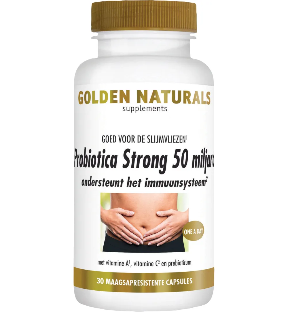 Golden Naturals Probiotica 50 Miljard (30 vega capsules)