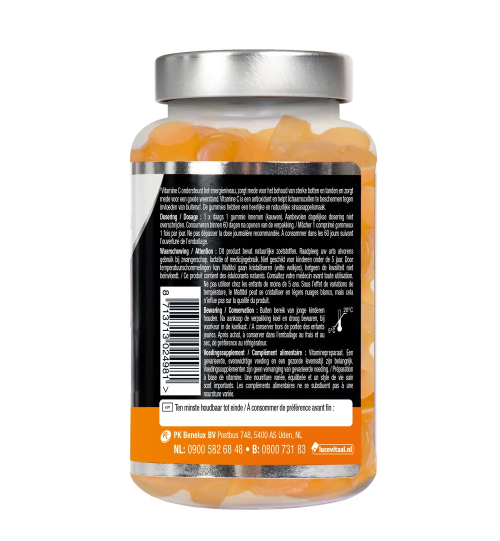 Lucovitaal Vitamine C (60 gummies) - image 2
