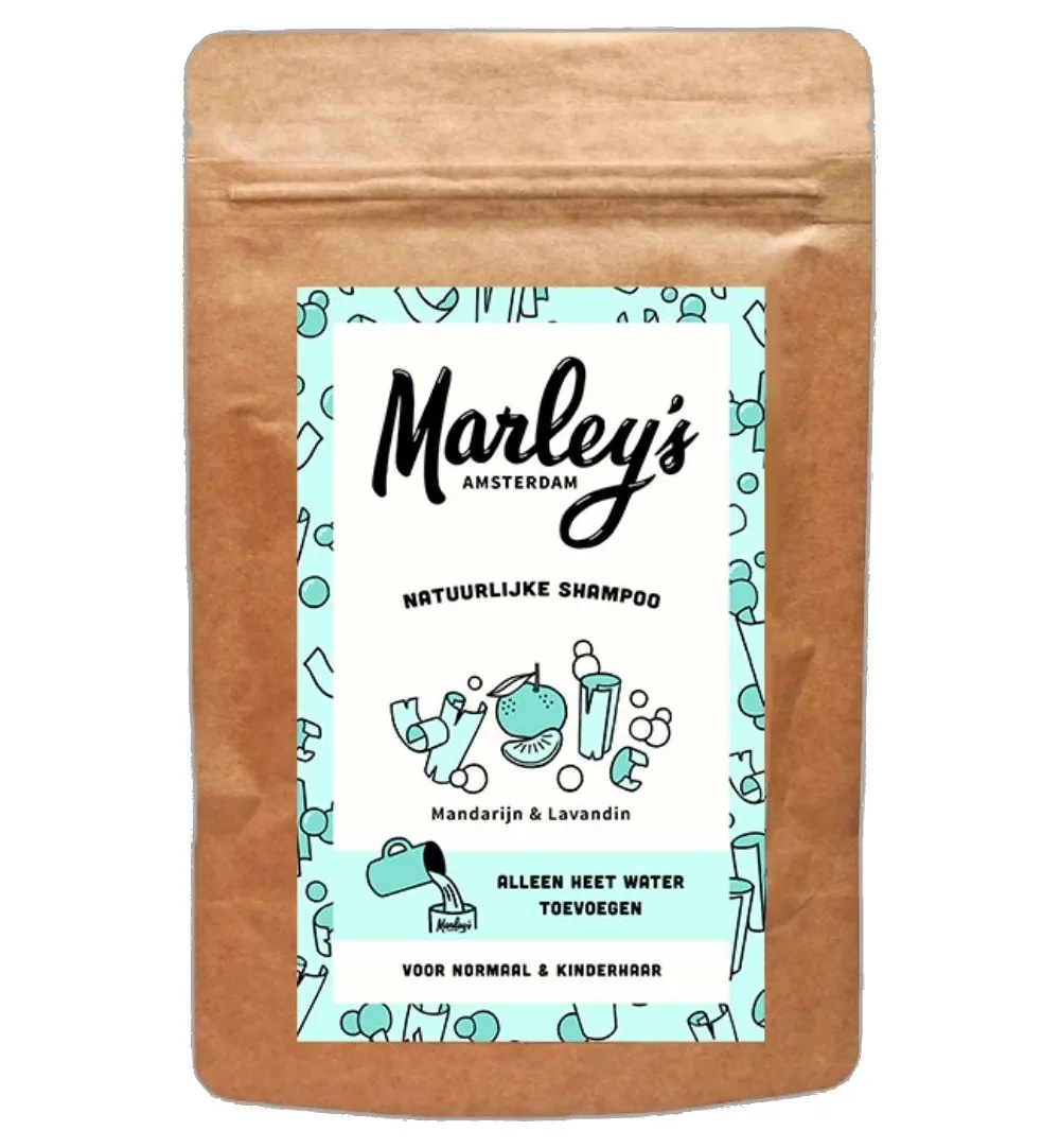 Marley's Shampoovlokken normaal haar -mandarijn & lavandin (50 gr)