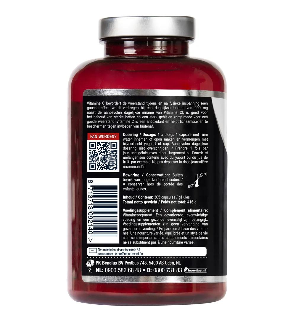Lucovitaal Super Vitamine C 1000mg (365 capsules) - image 3
