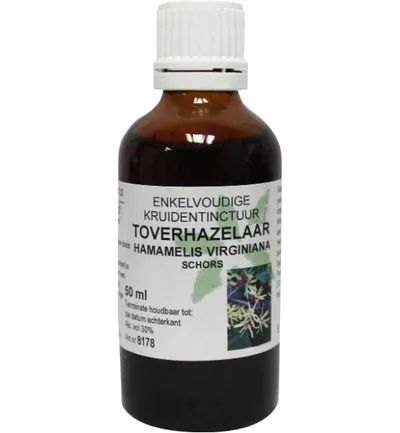 De Cruydhof Hamamelis virginiana cort / toverhazelaar tinctuur (50 ml)