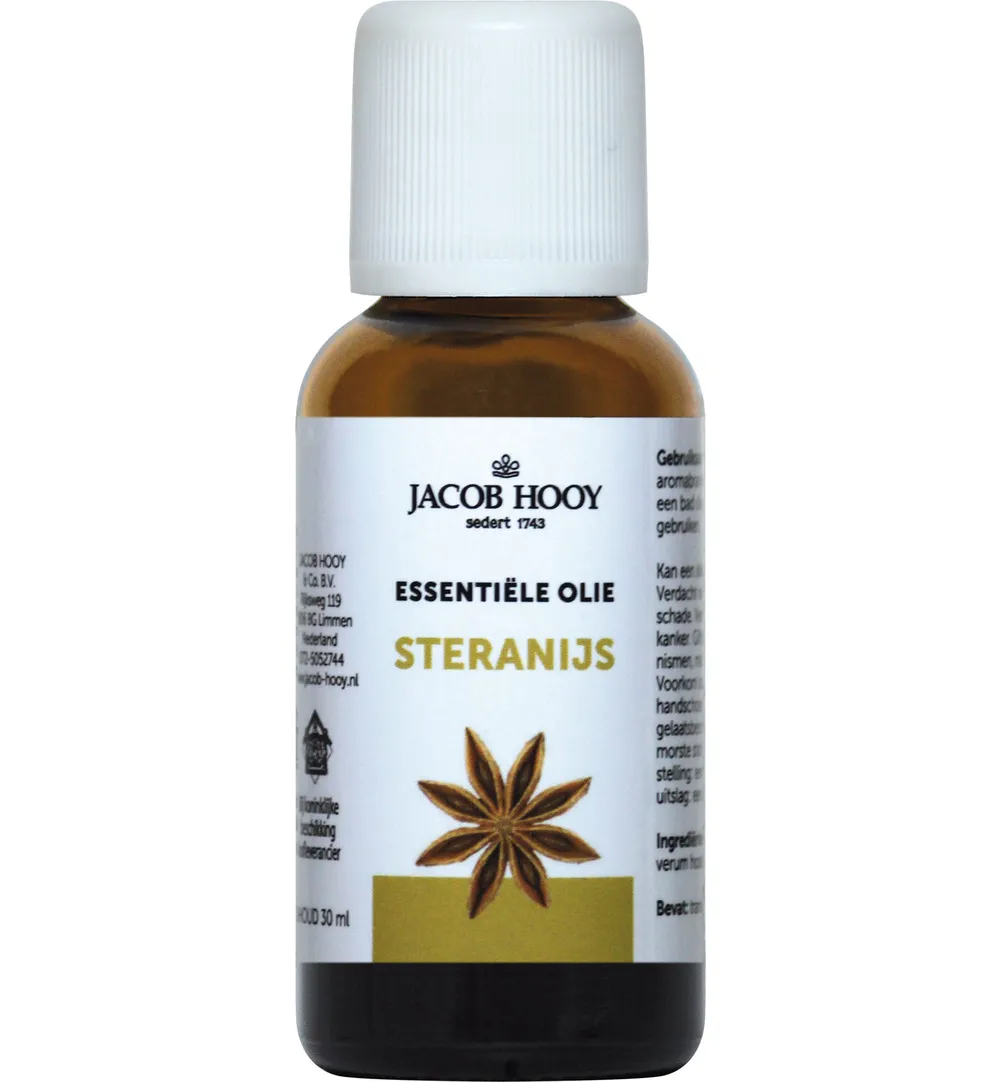 Jacob Hooy Anijs olie (30 ml)