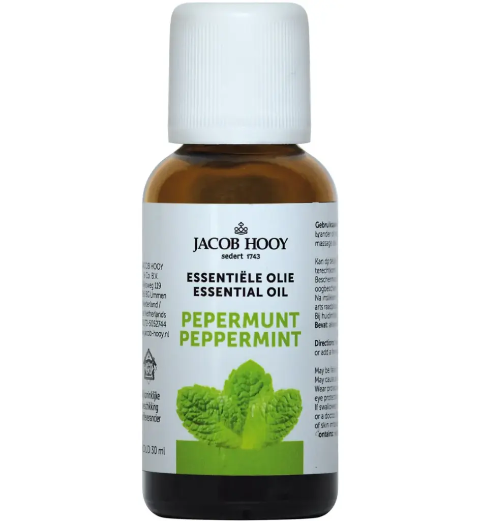 Jacob Hooy Pepermunt olie (30 ml)