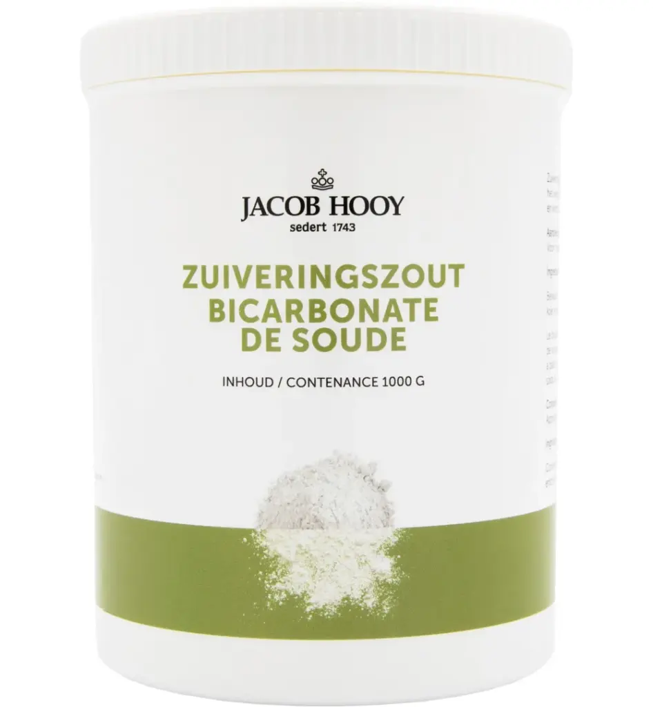 Jacob Hooy Zuiveringszout natrium bicarbonaat pot (1000 gr)