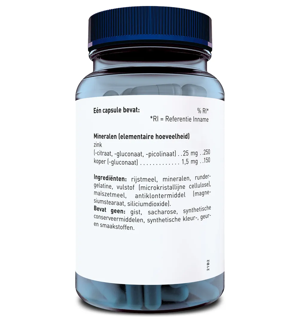 Orthica Tri zink 25 (60 capsules)