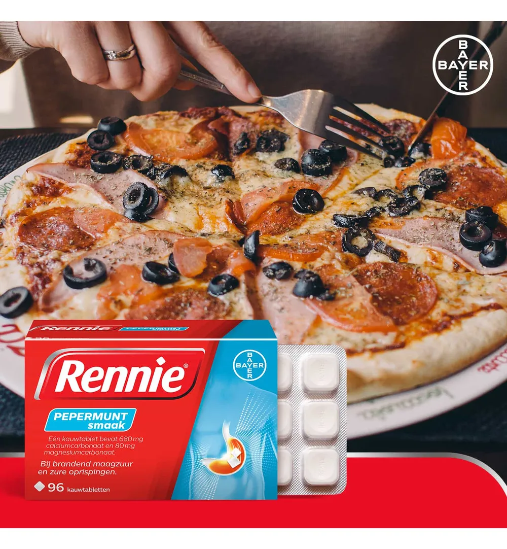 Rennie Pepermunt (96 kauwtabletten) - image 5