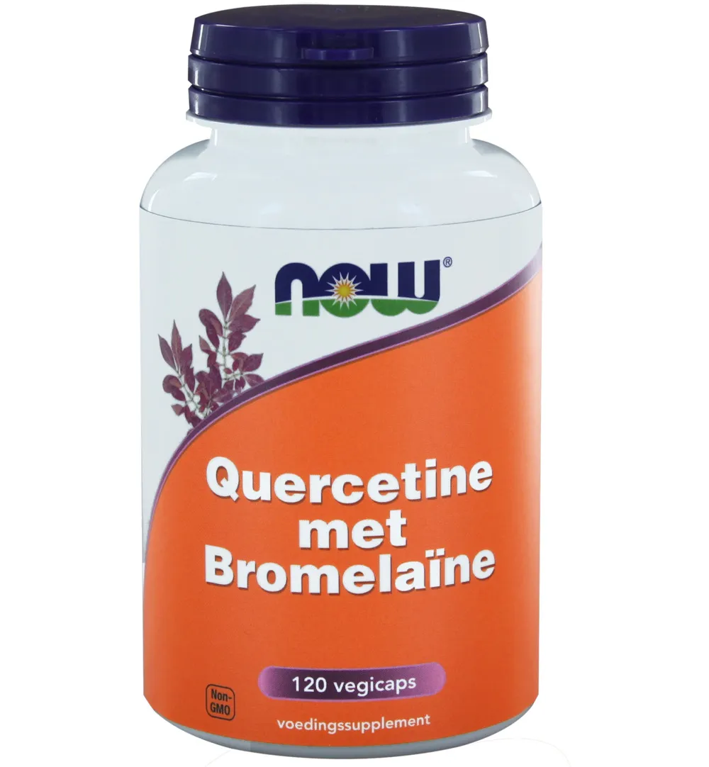 Now Quercetine met bromelaine (120 vega capsules)