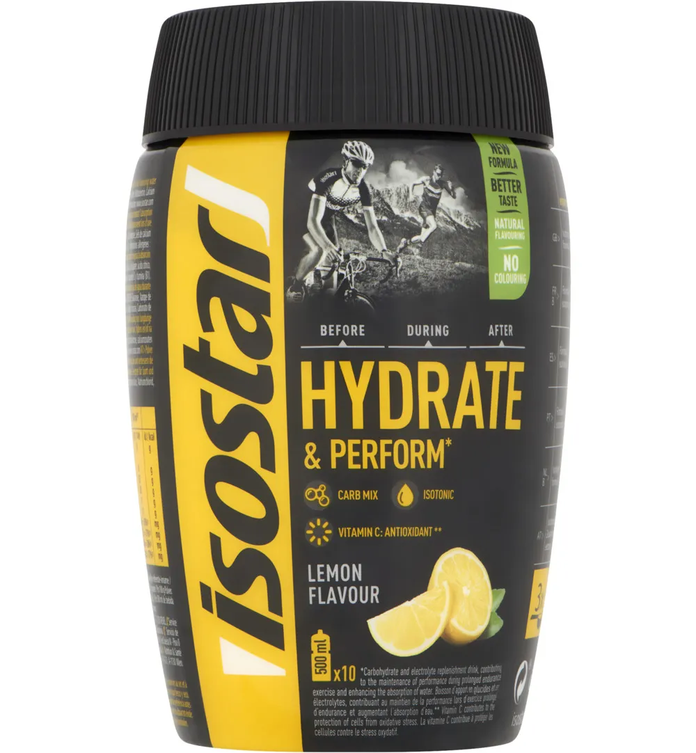 Isostar Hydrate & Perform Lemon (400 gr)