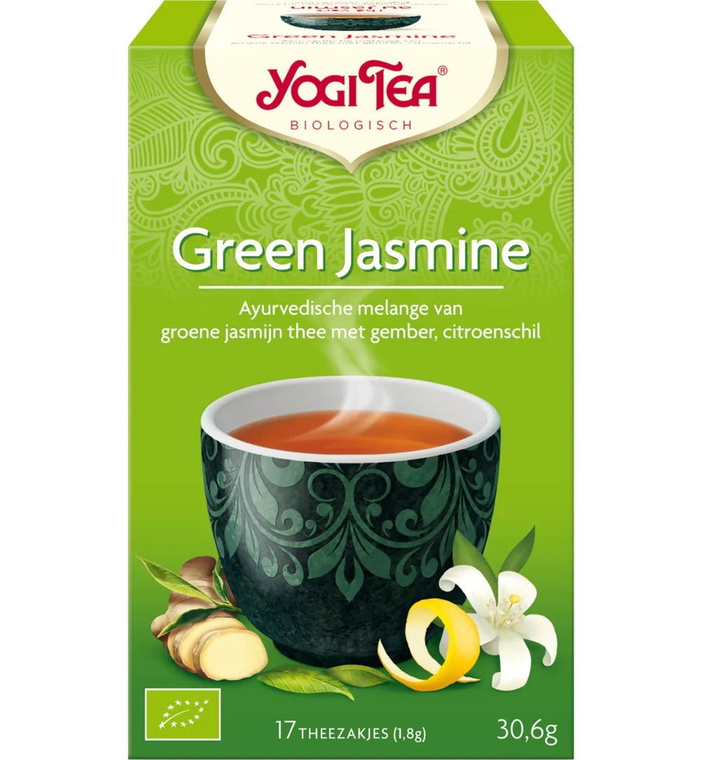 Yogi Tea green jasmine bio (17 stuks)