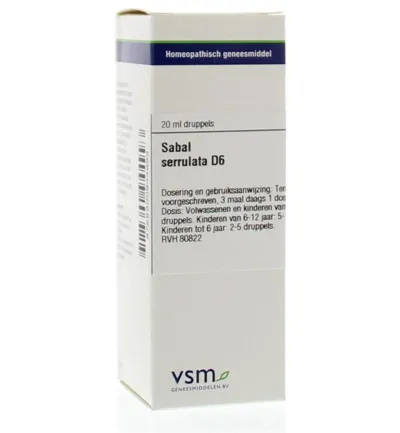 VSM Sabal serrulata D6 (20 ml)