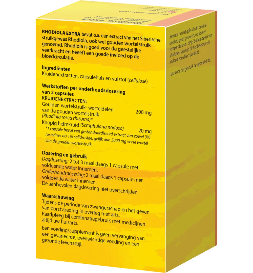 Bloem Rhodiola (100 capsules)