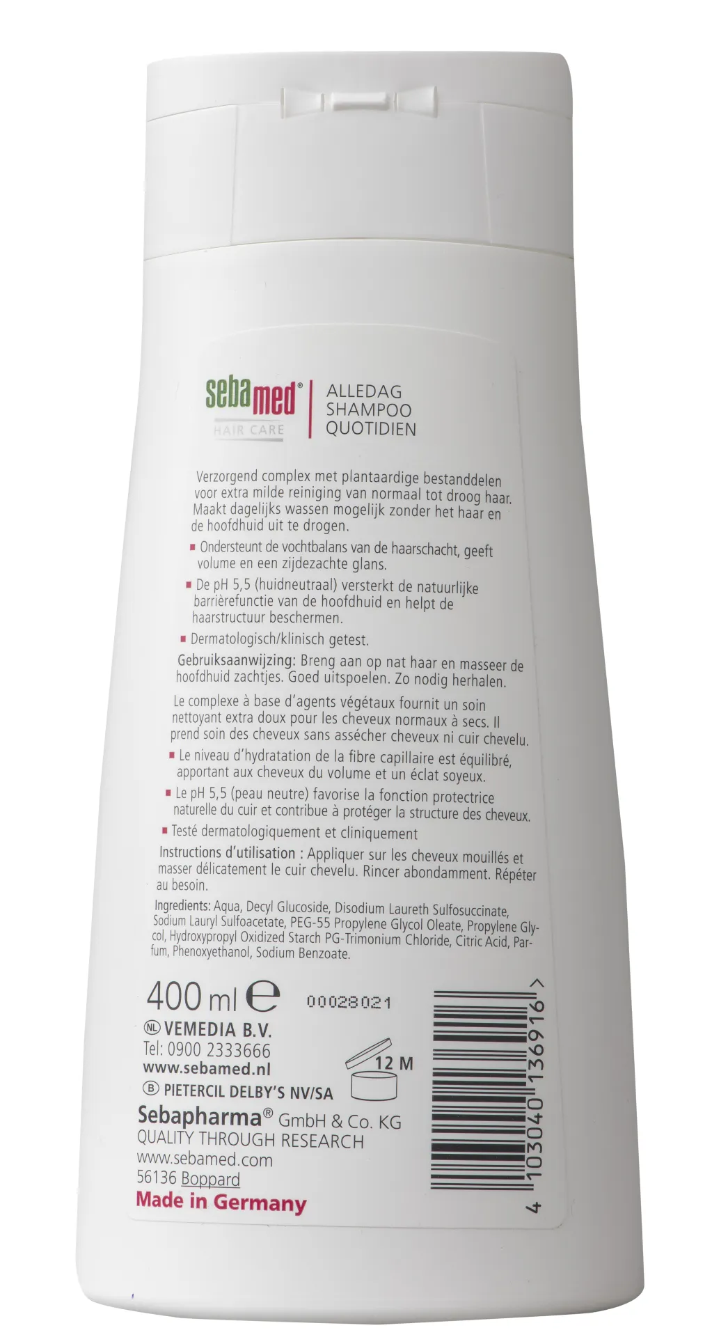 Sebamed Iedere dag shampoo (400 ml) - image 4