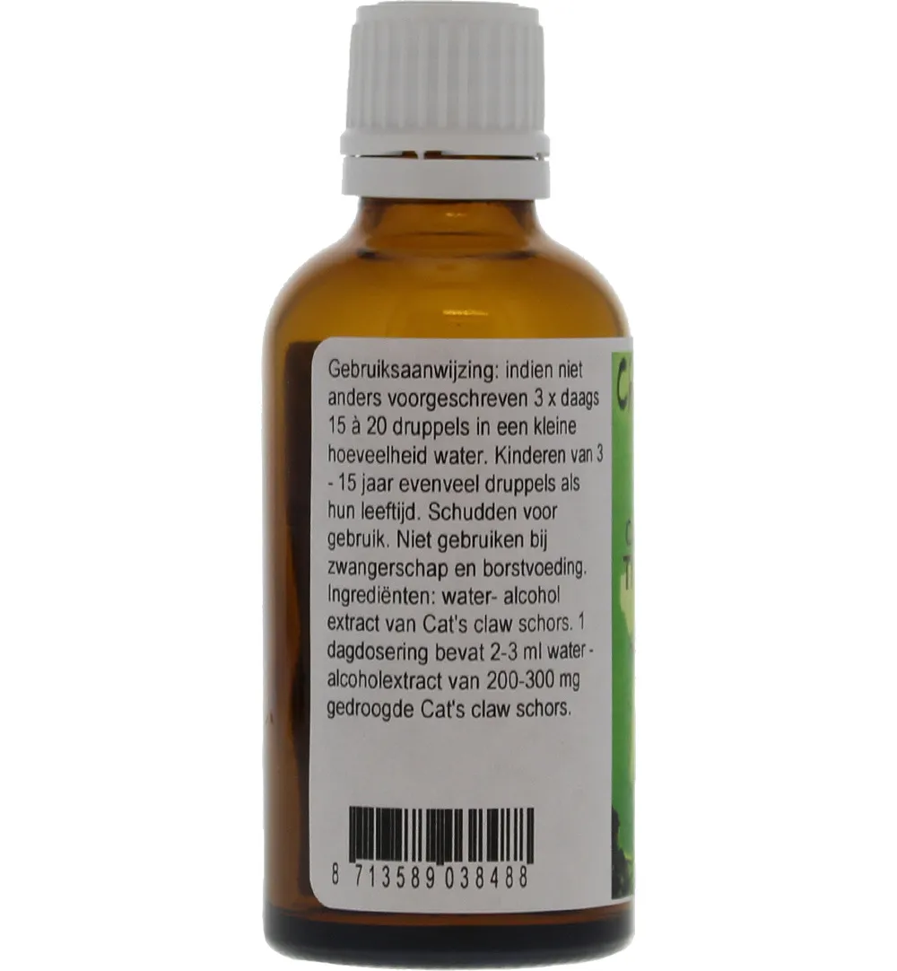 Elix Cats claw tinctuur (50 ml)