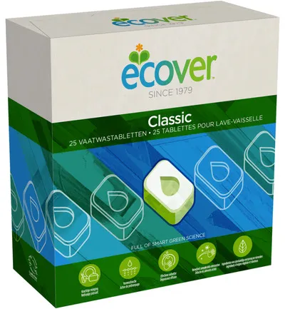 Ecover Vaatwasmachinetabletten (25 tabletten)