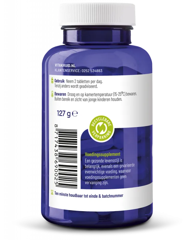 Vitakruid Ostamax net Calcium & Magnesium (90 tabletten)