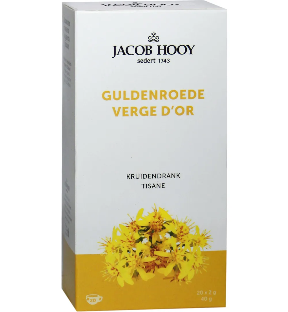 Jacob Hooy Guldenroede Thee (20 stuks)
