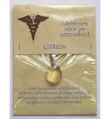 Steengoed Hanger Gezondheidssteen Citrien (1 stuk)