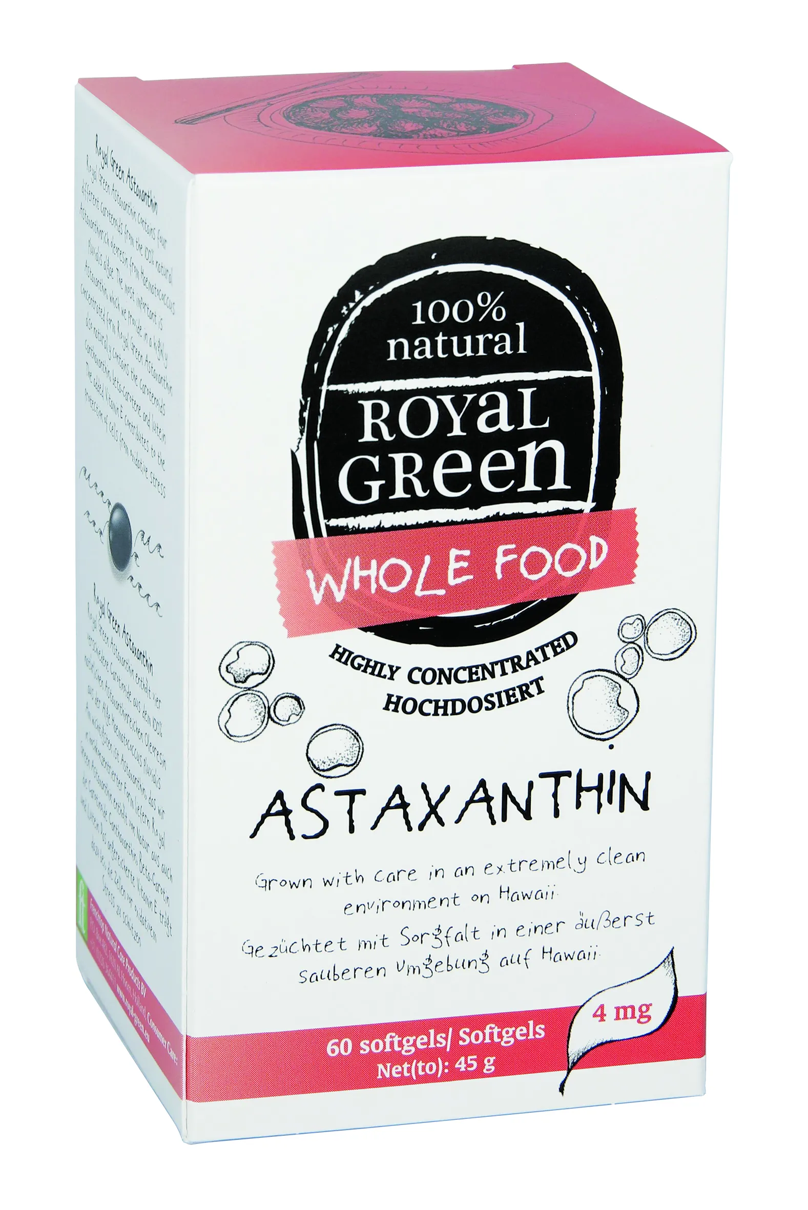 Royal Green Astaxanthine (60 softgels)