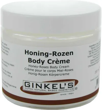 Ginkel's Bodycreme honing rozen (200 ml)