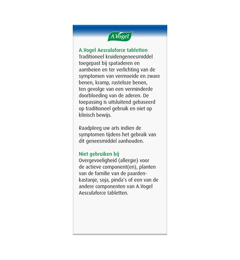 A.Vogel Aesculaforce (50 tabletten) - image 3