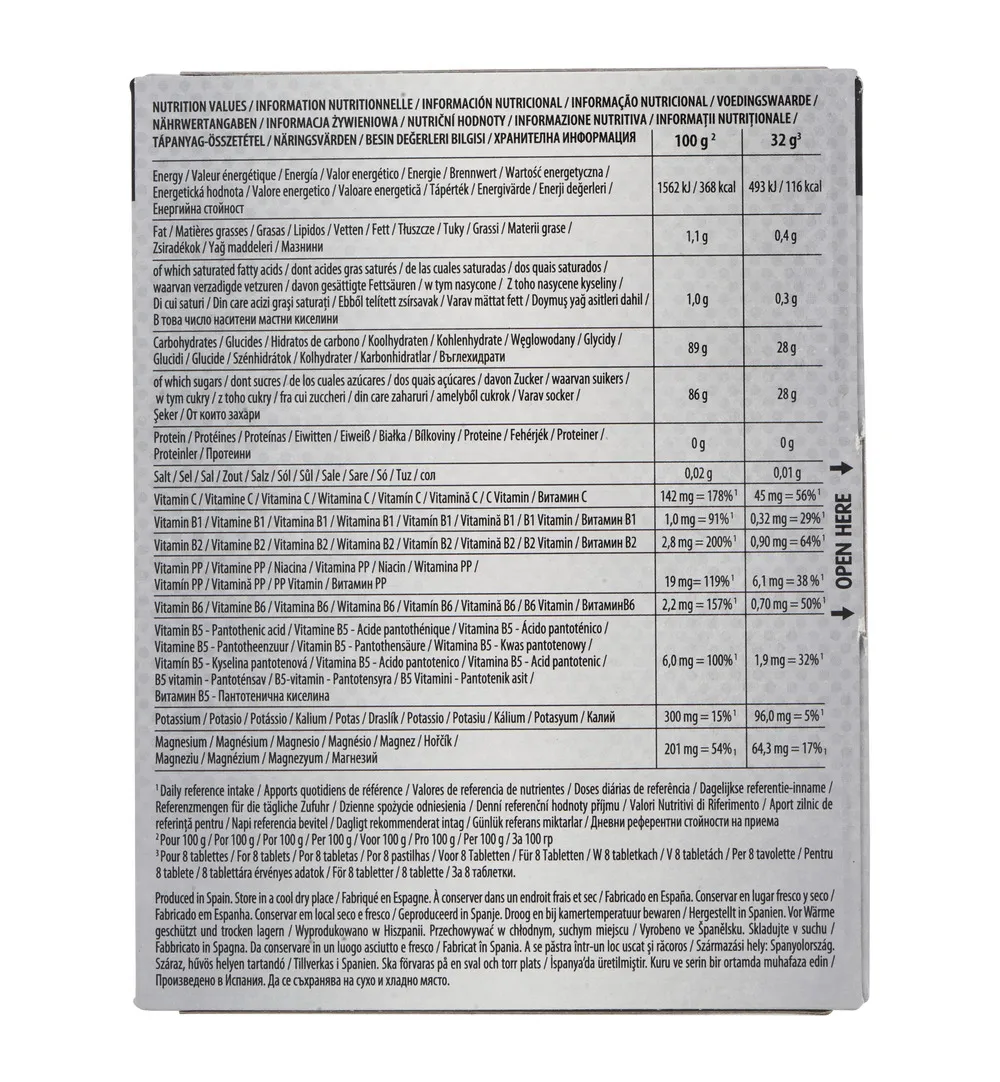 Isostar Energy Tabs Lemon (96 gr)