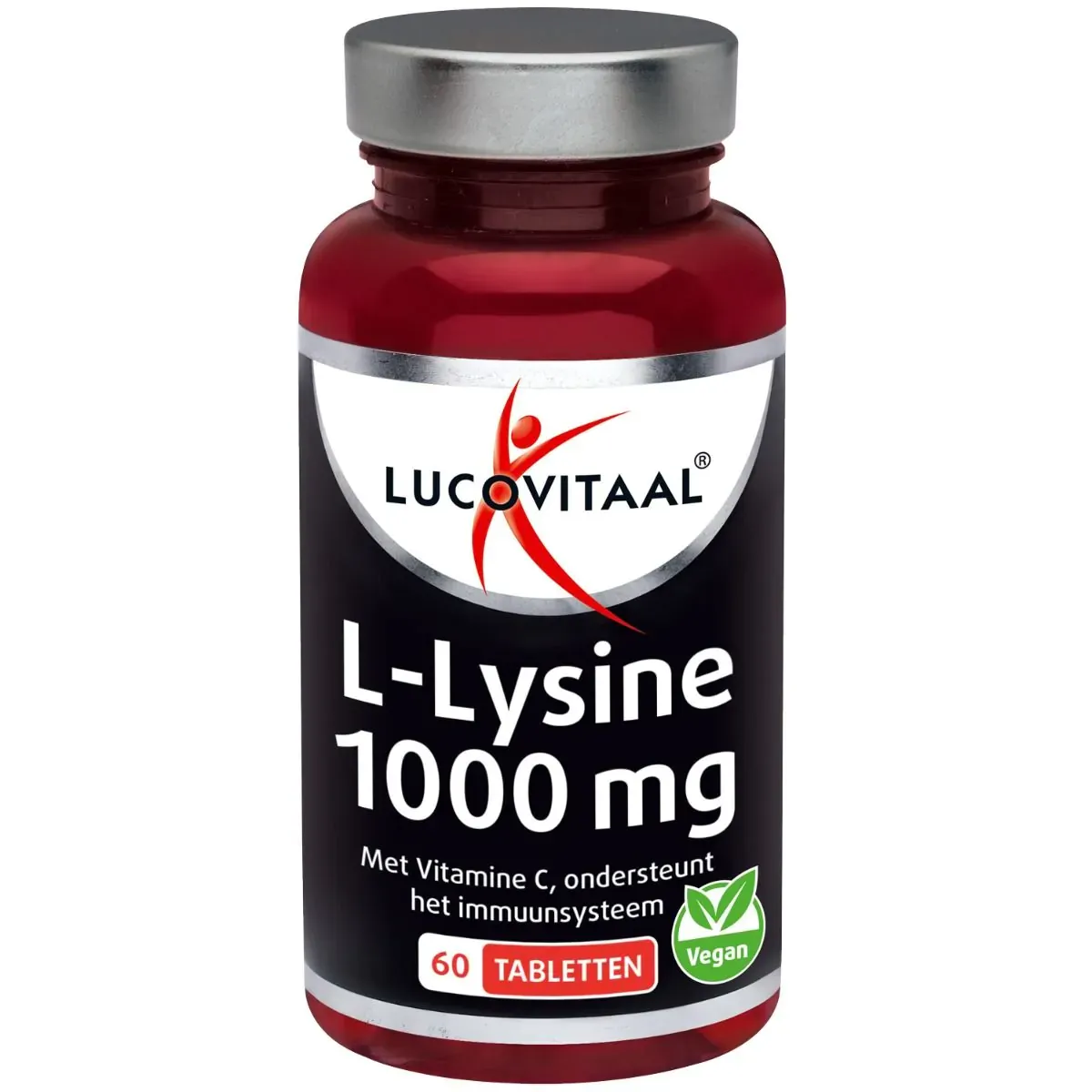 Lucovitaal L-Lysine 1000mg (60 tabletten) - image 2