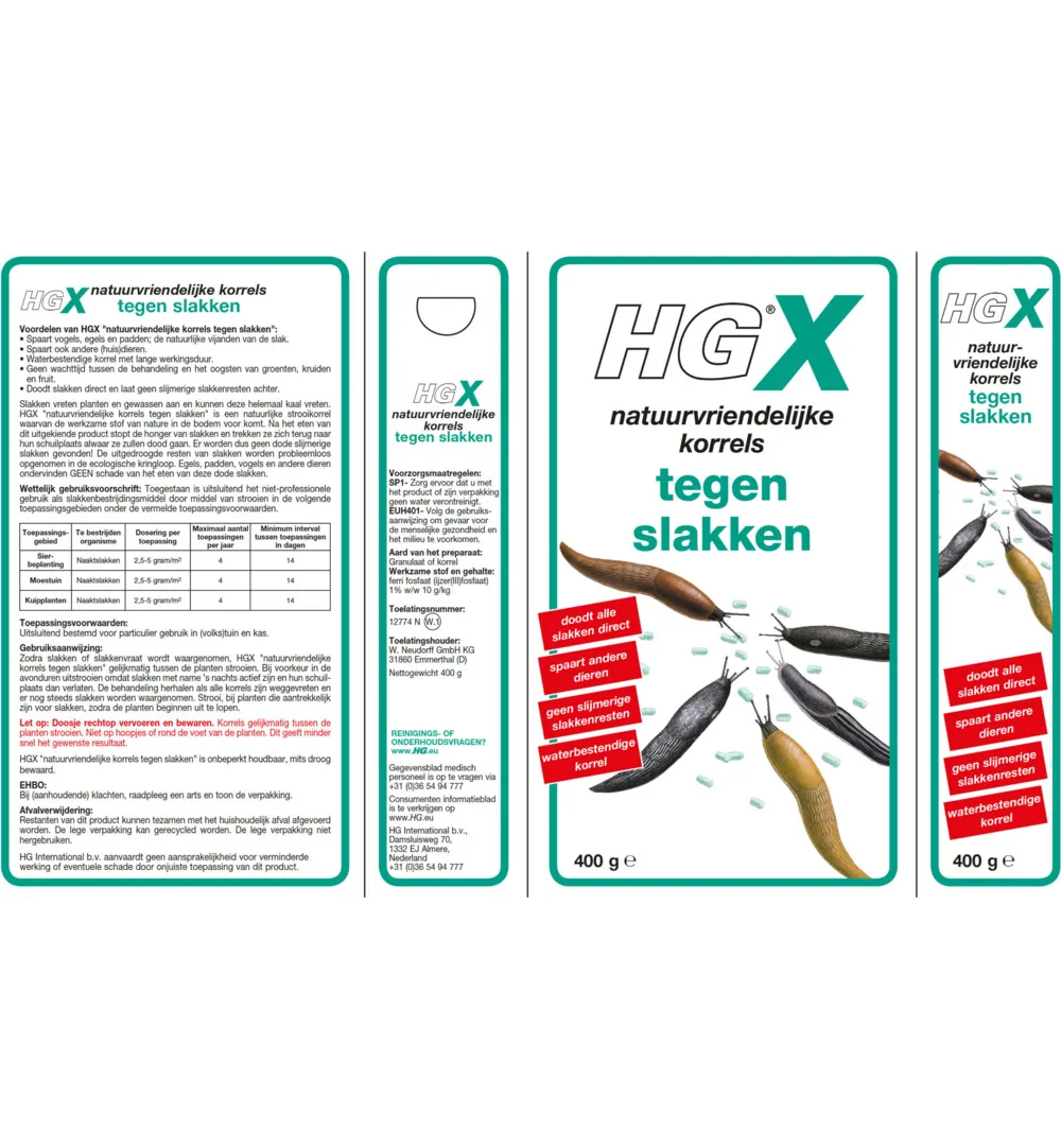 HG X Korrels Tegen Slakken (400 gr) - image 2