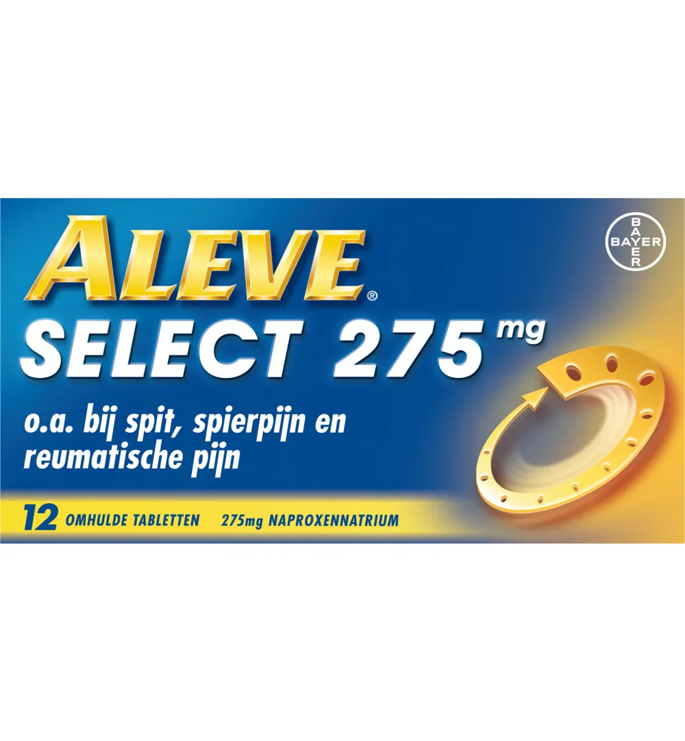 Aleve Select 275Mg (12 tabletten)