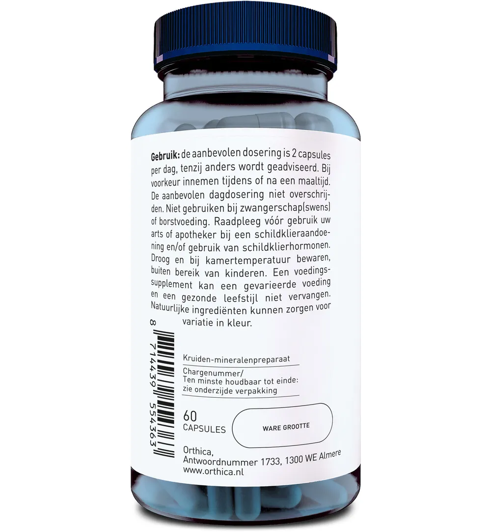 Orthica Magnesium plus (60 capsules) - image 2