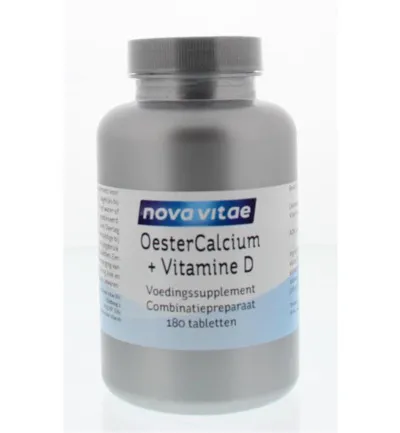 Nova Vitae Oestercalcium Vit D (180 tabletten)
