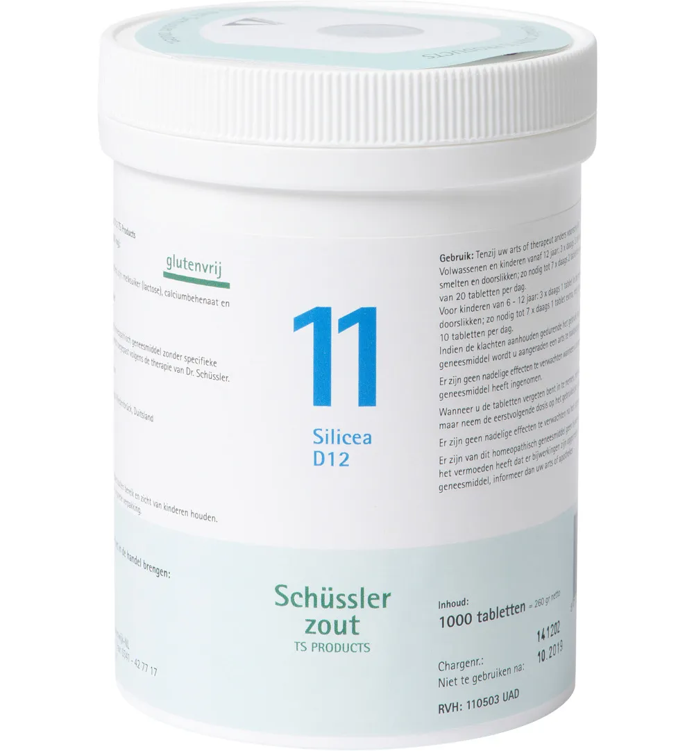 Pfluger Silicea 11 D12 Schussler (1000 tabletten)
