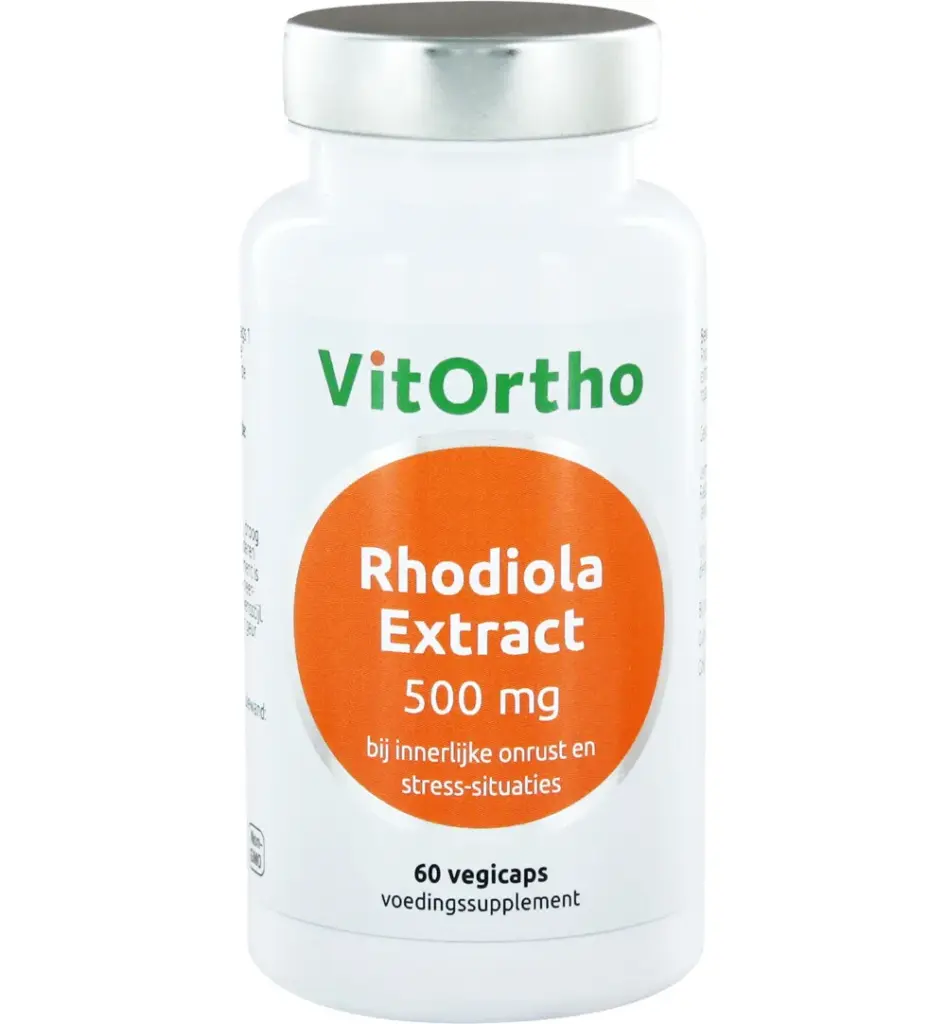 VitOrtho Rhodiola extract 500 mg (60 vega capsules)