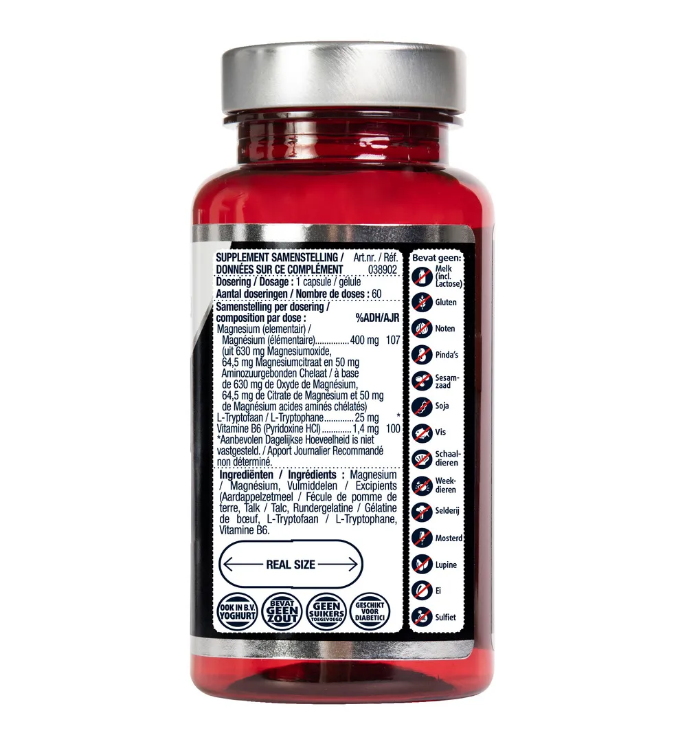 Lucovitaal Magnesium 400 Met Vitamine B6 & L-Tryptofaan