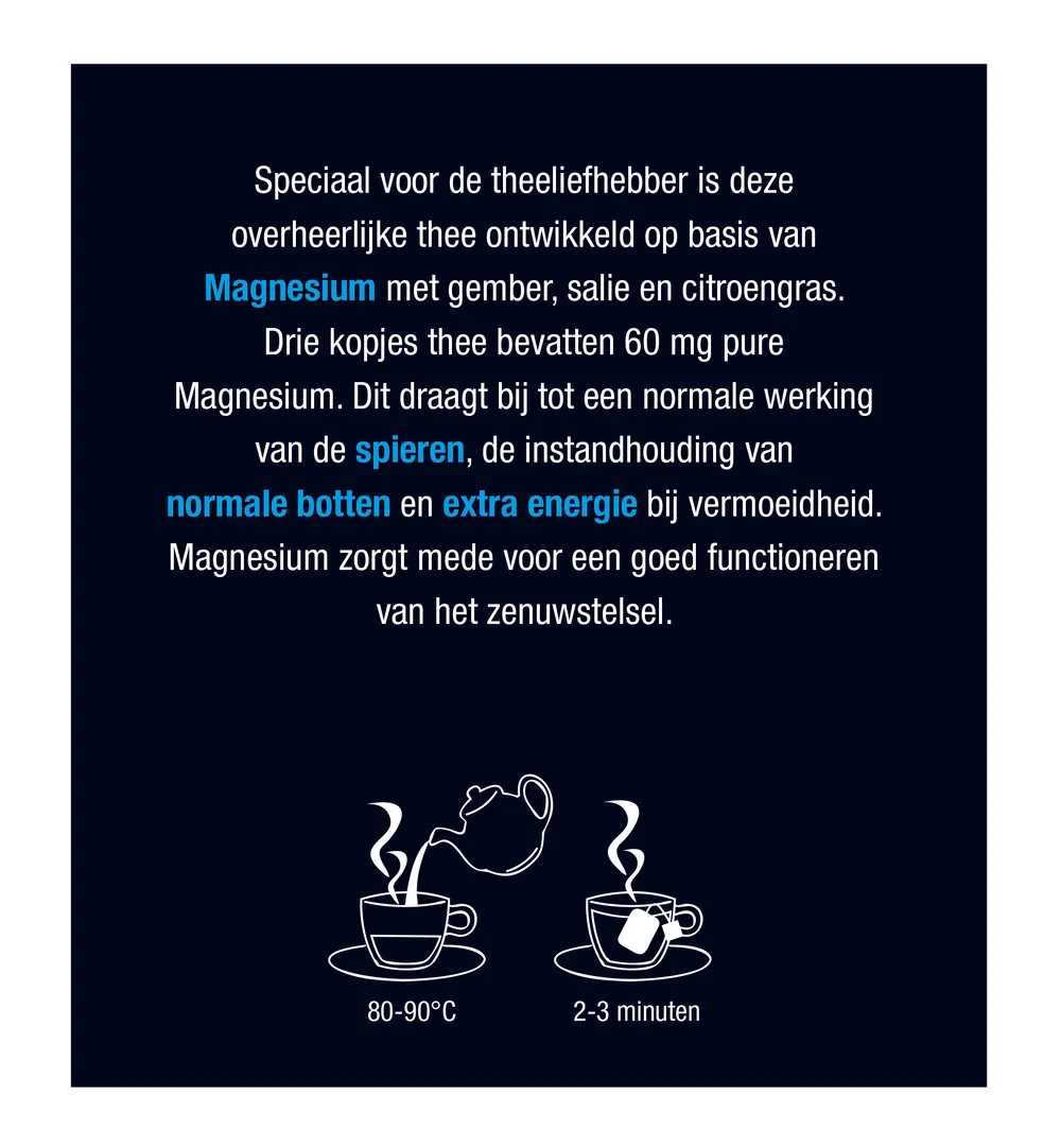 Lucovitaal Magnesium Groene Thee (20 zakjes) - image 4