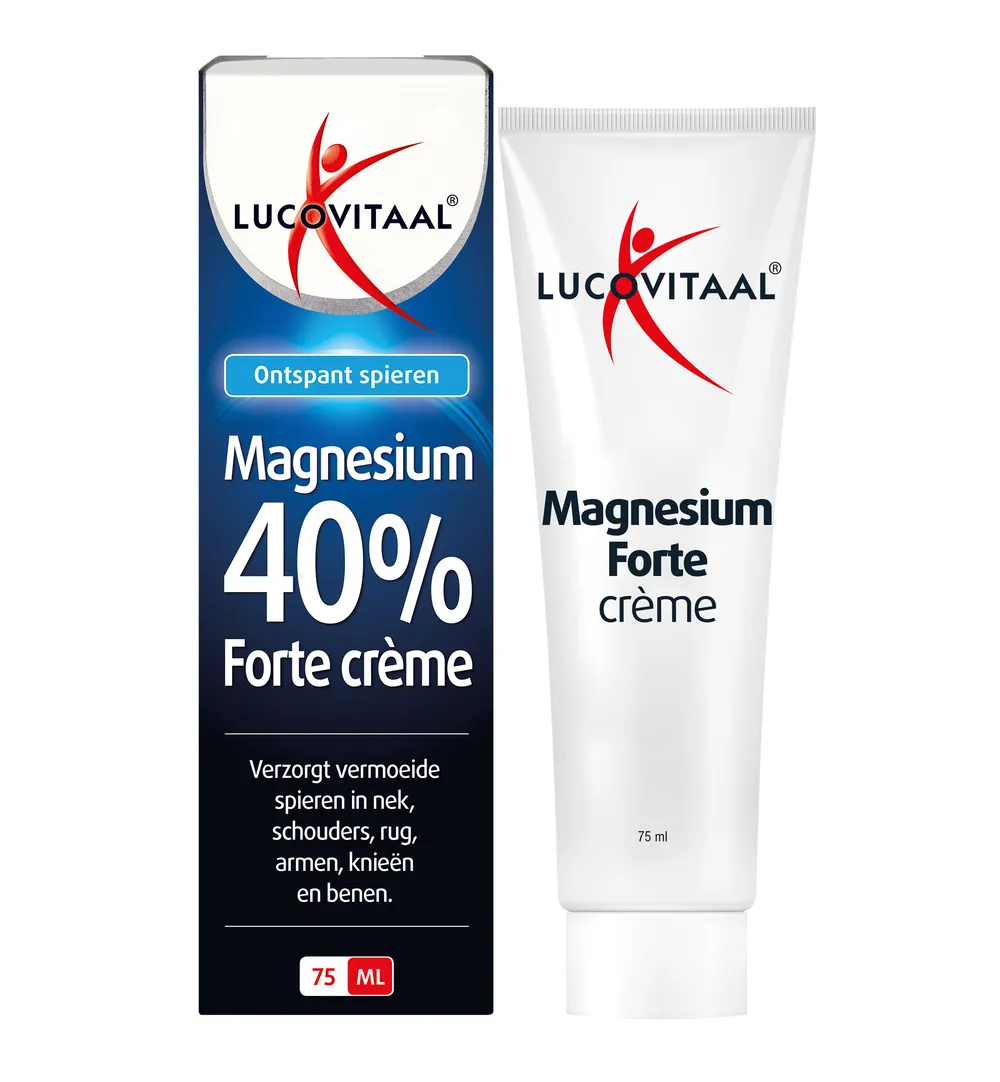 Lucovitaal Magnesium 40% Forte Crème (75 ml) - image 2
