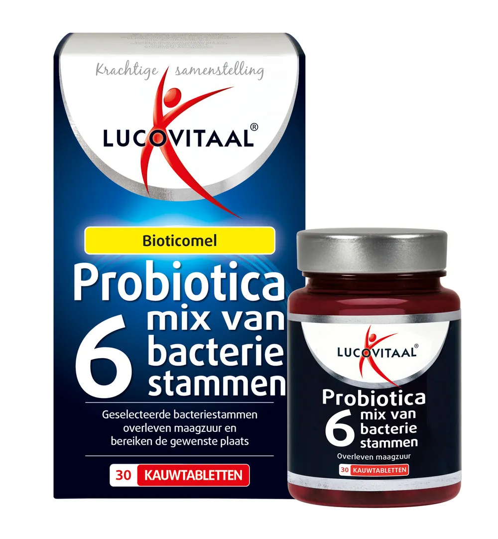 Lucovitaal Probiotica Mix 6 Bacteriestammen (30 kauwtabletten) - image 3