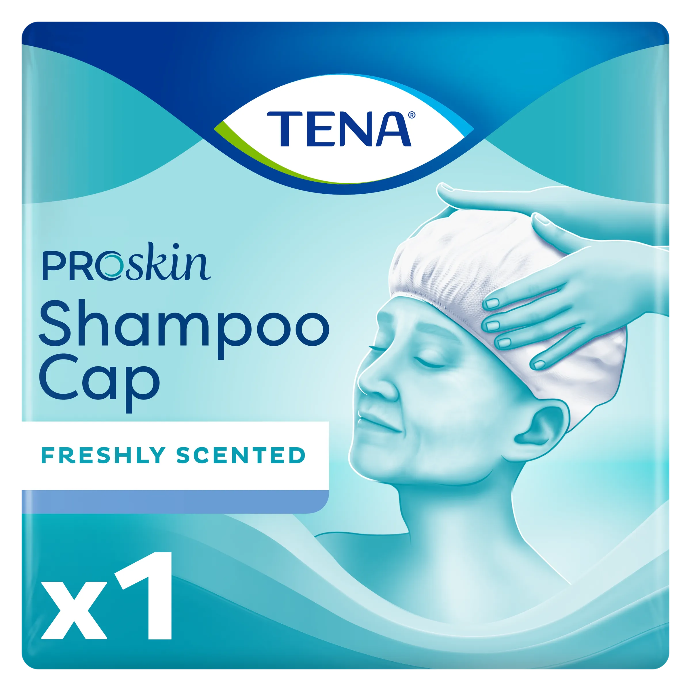 Tena Shampoo cap (1 stuk)