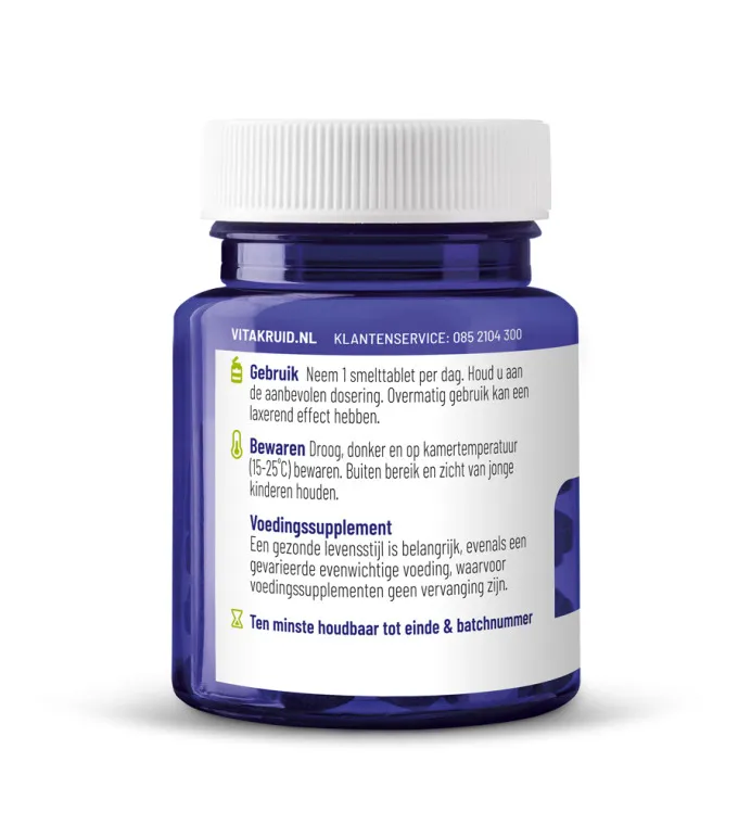 Vitakruid B12 5000 mcg Actief Adenosylcobalamine Vitamine (60 tabletten)