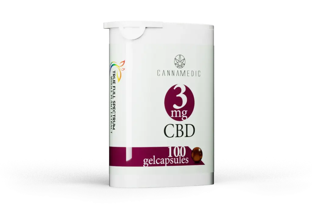 Cannamedic CBD 3Mg (100 capsules)