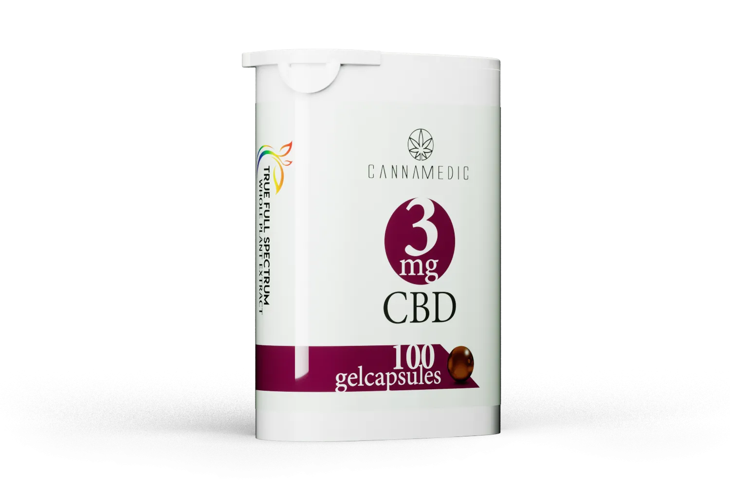 Cannamedic CBD 3Mg (100 capsules)