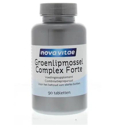 Nova Vitaegroenlipmossel Complex Forte (90 tabletten)