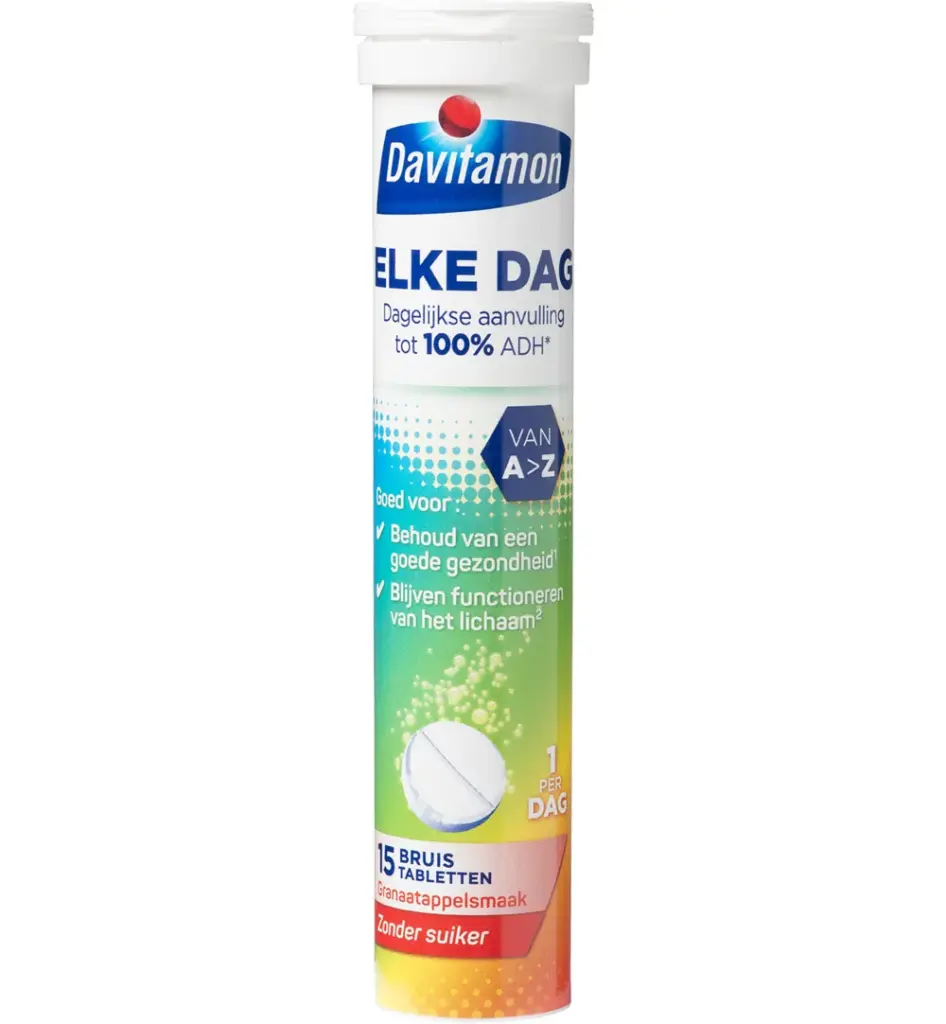 Davitamon Elke dag bruis (15 bruistabletten)
