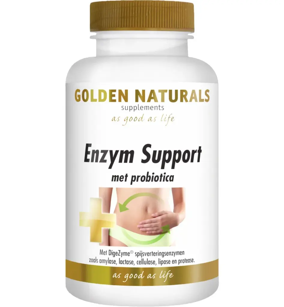 Golden Naturals Spijsverteringsenzymen (60 vega capsules)