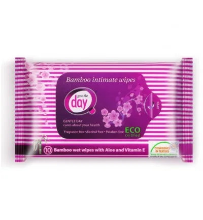 Gentle Day Natte doekjes van bamboe (10 stuks)