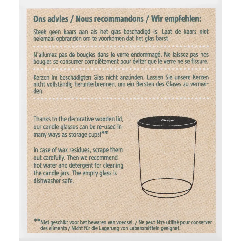 Kneipp Geurkaars Goodbye Stress (145 gr) - image 2